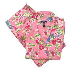 Chaps Ralph Lauren Garden Party Capri Pajama Set
